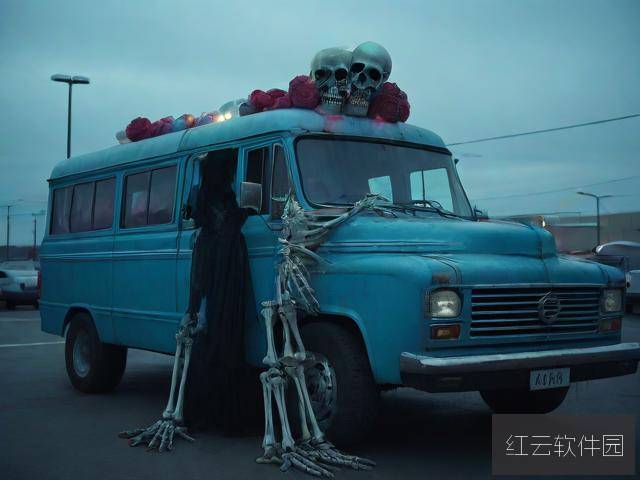 死亡派对，停车场里的灵车恋人