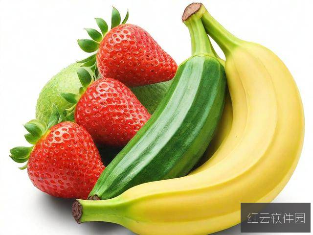 草莓香蕉秋葵黄瓜榴莲,五色果蔬的营养密码与创意吃法